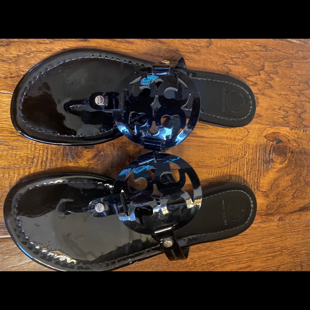 Tory Burch Miller Black Patent